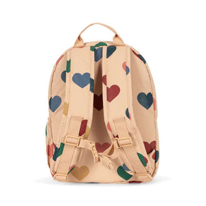 Rucksack Rainy im Bon-Coeur-Print von Konges Sløjd – Detailansicht