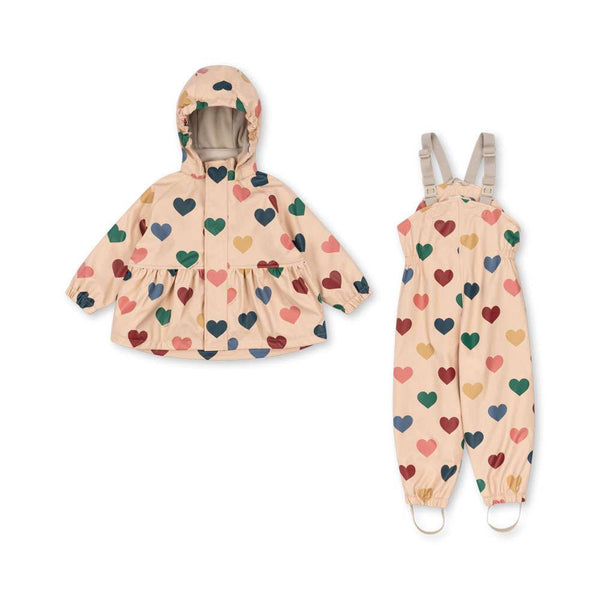 Ensemble de pluie Palme Girl Bon Coeur Colore