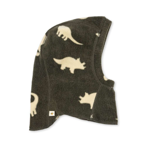 Konges Sløjd Fleece-Schlupfmütze Tavi Dino Silhouette