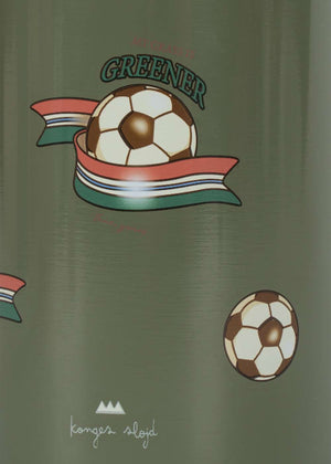 Konges Sløjd Thermo Trinkflasche Kick it Green – Nahaufnahme