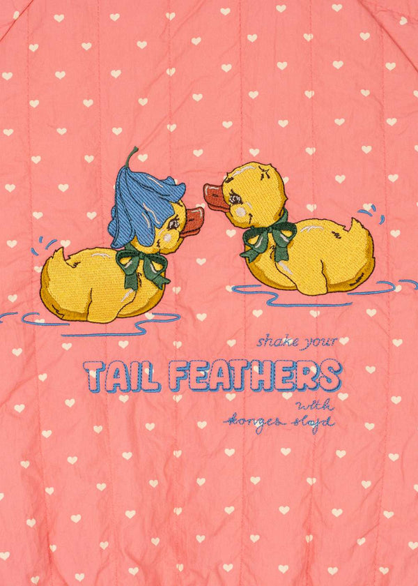 Bomber Jacket Juno Duckling Coeur Feathers