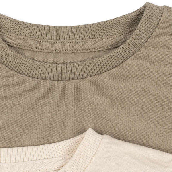 2-Pack Langarm-Shirt Lin Laurel Oak