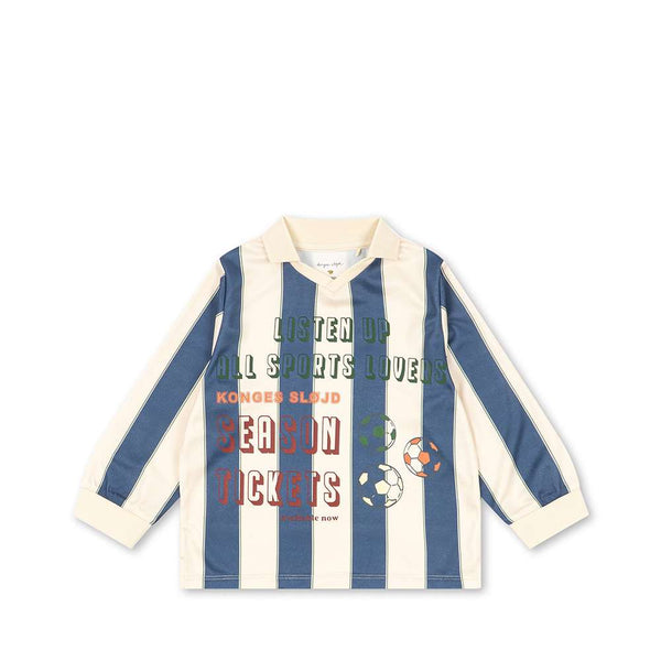 Konges Sløjd Langarmshirt Act Quartz Stripe aus recyceltem Polyester