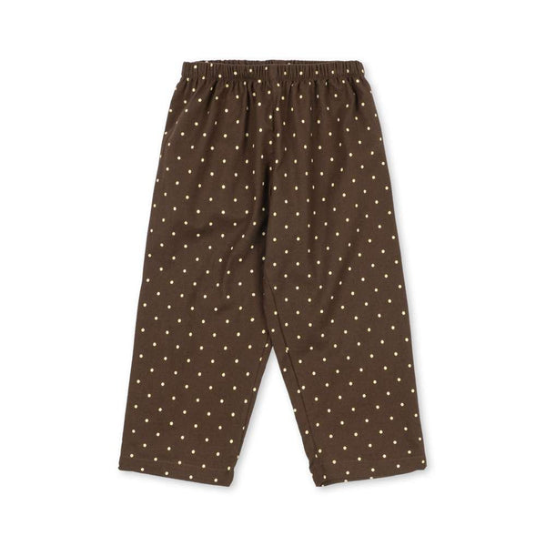 Hose Alfe Cocoa Dot von Konges Sløjd – Vorderansicht