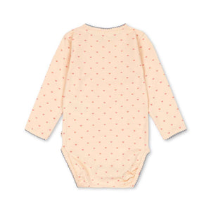 Konges Sløjd Langarm-Body Basic Teddy Coeur – Rückansicht