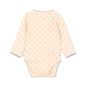 Neugeborenen-Body Basic Teddy Coeur von Konges Sløjd im Detail