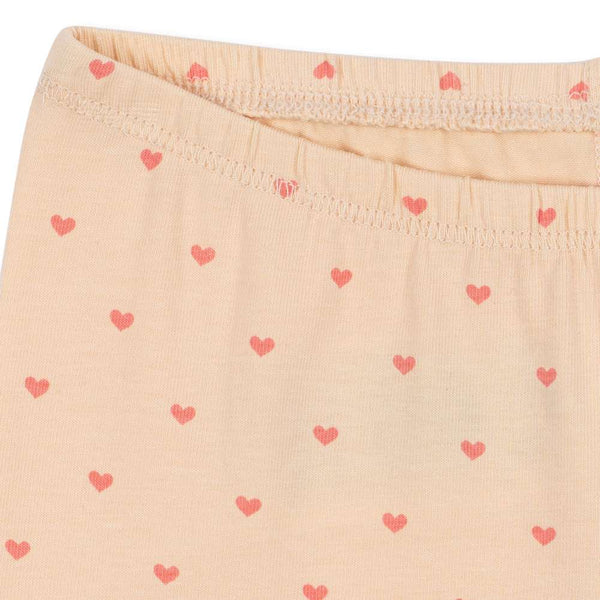 Konges Sløjd Leggings Basic Teddy Coeur – Bund-Detail