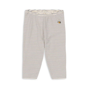 Konges Sløjd Leggings Basic Stripe Como für Kinder – Vorderansicht