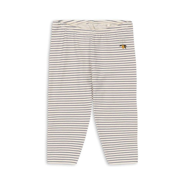 Konges Sløjd Leggings Basic Stripe Como für Kinder – Vorderansicht