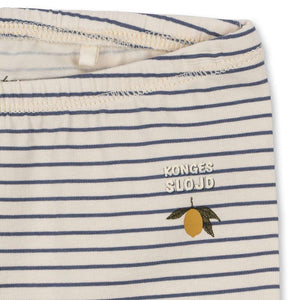 Konges Sløjd Leggings Basic Stripe Como – gestreift, Detailansicht