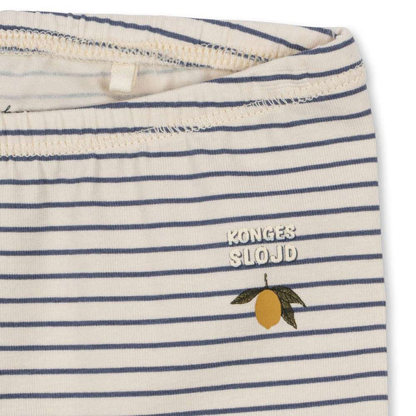 Konges Sløjd Leggings Basic Stripe Como – gestreift, Detailansicht
