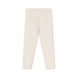 Konges Sløjd Leggings Blue Dot aus elastischer Bio-Baumwolle