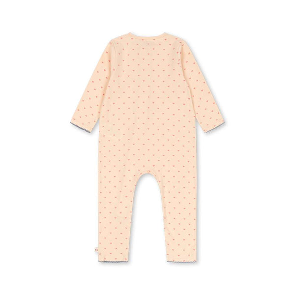 Konges Sløjd Strampler Basic Teddy Coeur – Rückansicht