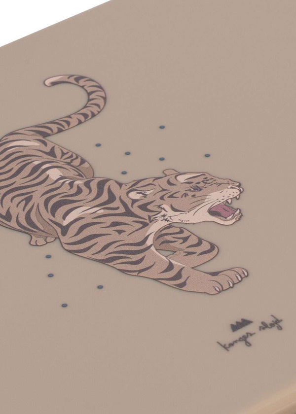 Konges Sløjd Brotdose Tiger Ruggito mit Unterteilung