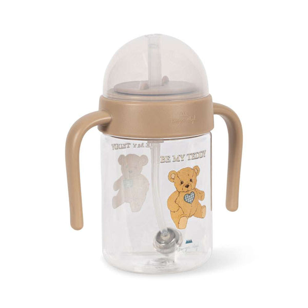 Konges Sløjd Trinkflasche Teddy, Strohhalm im Detail