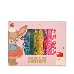 Konges Sløjd Konfetti-Wachsmalstifte Bunny – Detailansicht