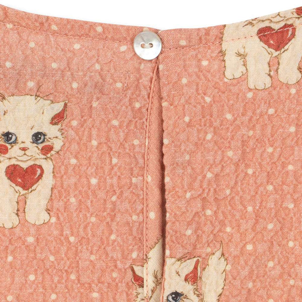 Konges Sløjd Bluse Elin Ciao Miao Rose – im Detail