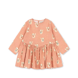 Konges Sløjd Sommerkleid Elin Ciao Miao Rose – Vorderansicht
