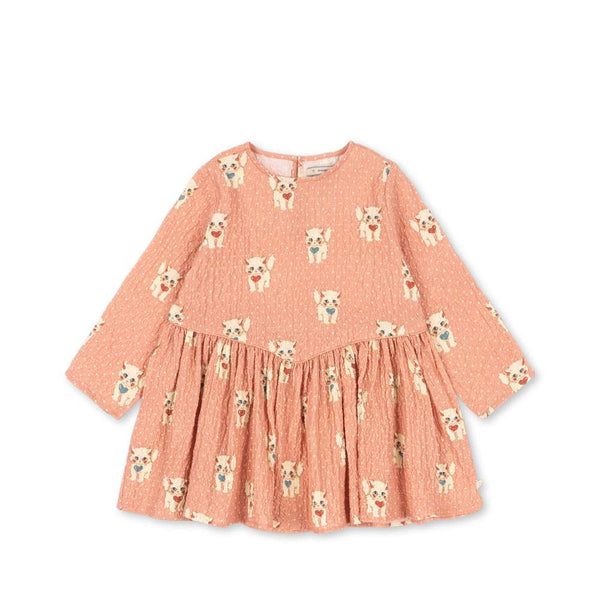 Konges Sløjd Sommerkleid Elin Ciao Miao Rose – Vorderansicht