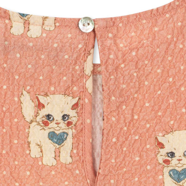 Konges Sløjd Sommerkleid Elin Ciao Miao Rose – am Kind getragen