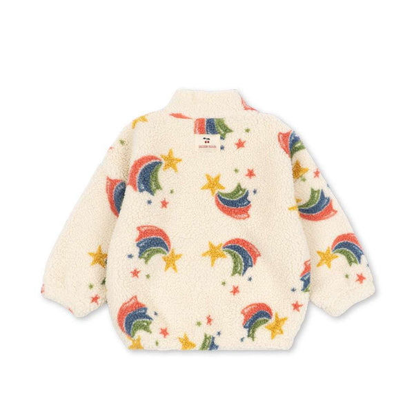 Teddyjacke Half Zip Jody Rainbow Star