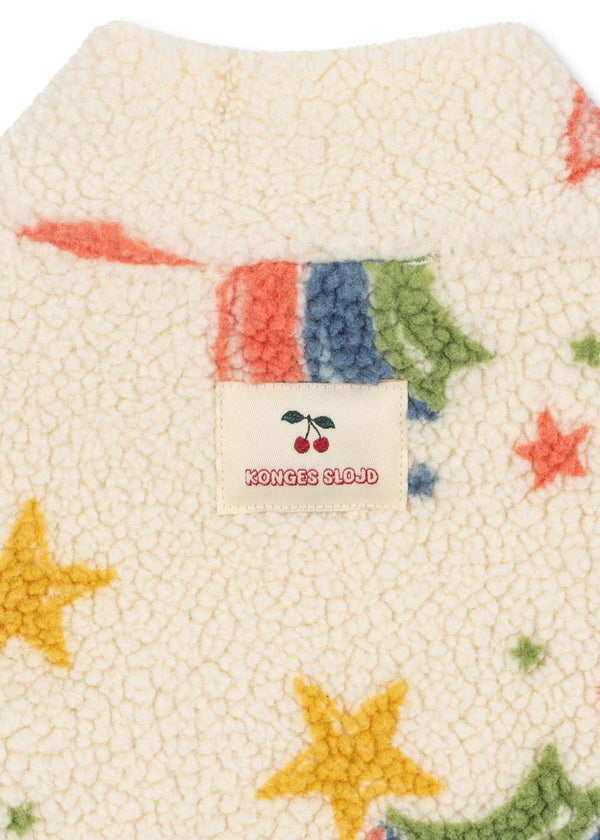 Teddyjacke Half Zip Jody Rainbow Star