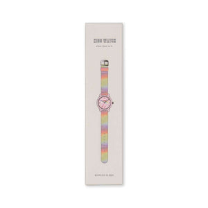Kinderarmbanduhr Rainbow Glitter von Konges Sløjd, Zifferblatt