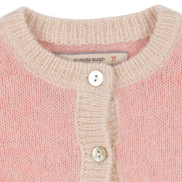 Konges Sløjd Strickjacke Kitty Silver Pink – im Detail