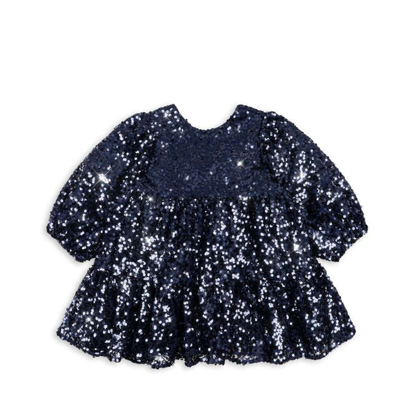 Konges Sløjd Pailletten-Kleid Lila Total Eclipse