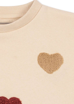 Konges Sløjd Sweatshirt Lou Bon Coeur Colore für Kinder, Rückansicht