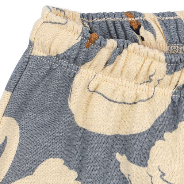 Rippenbündchen am Saum der Loupy Sweathose von Konges Sløjd