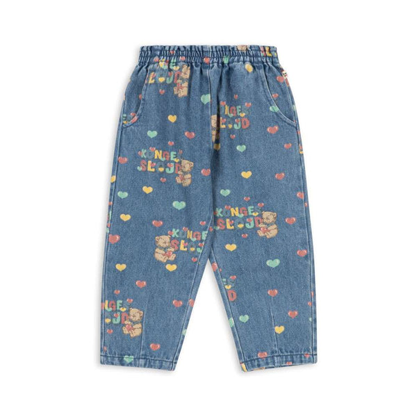 Rüschen-Jeans Magot Teddy Coeur