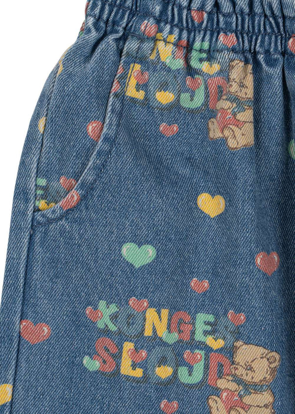 Rüschen-Jeans Magot Teddy Coeur