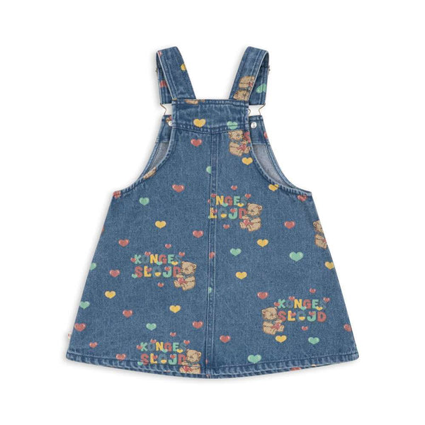 Robe salopette Magot Teddy Cœur