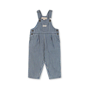 Konges Sløjd Overall Magot Tricolore Bleu, Jeans-Latzhose für Kinder