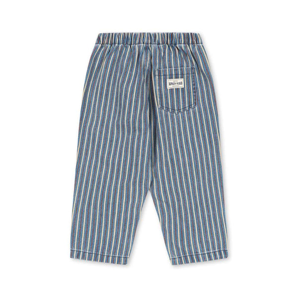 Konges Sløjd Jeans Magot Tricolore Bleu, robuster Denim