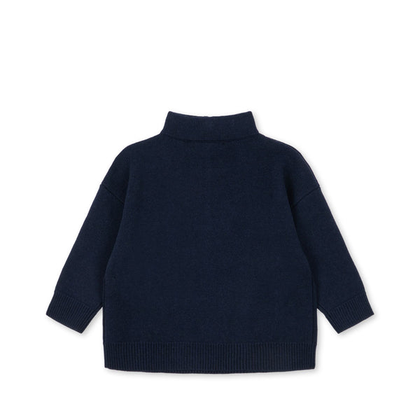 Sweatshirt Half Zip Mano Total Eclipse