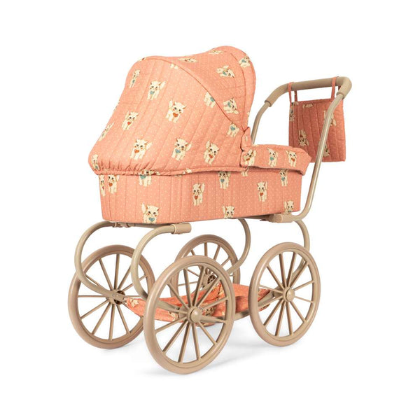 Puppenwagen Minnie von Konges Sløjd mit weichem Stoff