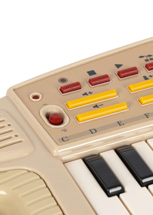Keyboard Lemon von Konges Sløjd von oben, Tastatur und Klangregler