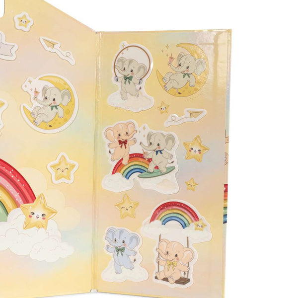 Konges Sløjd Sticker-Buch mit wiederverwendbaren Stickern