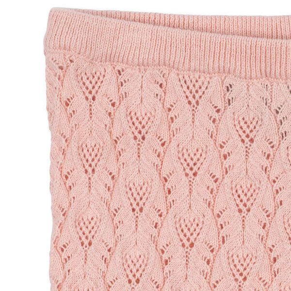 Konges Sløjd Strickhose Rosier Chintz Rose – Detailansicht
