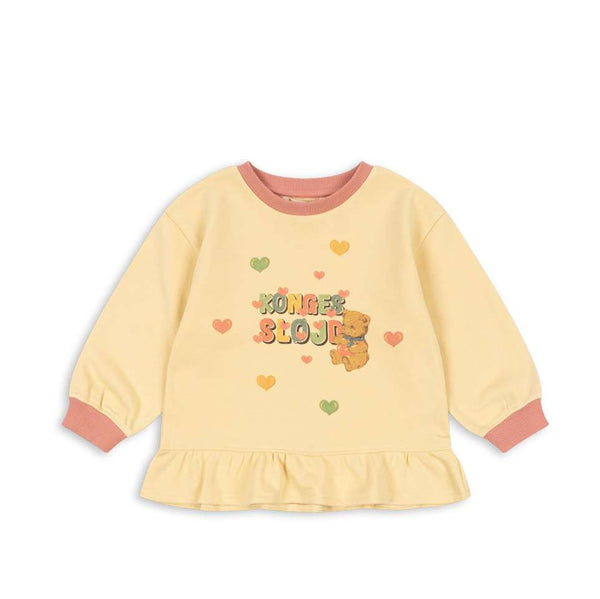 Sweat-shirt à volants Spotty Banana Crêpe