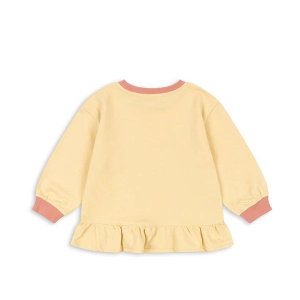 Sweat-shirt à volants Spotty Banana Crêpe