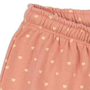 Konges Sløjd Sweathose Spotty Coeur Feathers – Rückansicht