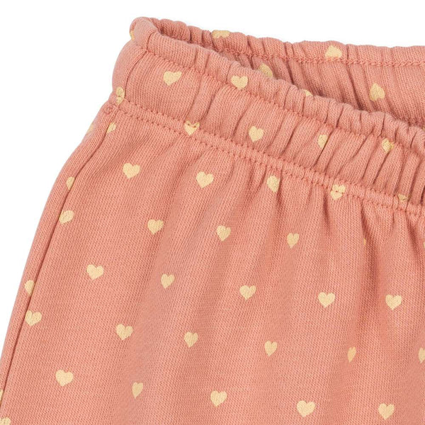 Konges Sløjd Sweathose Spotty Coeur Feathers – Rückansicht