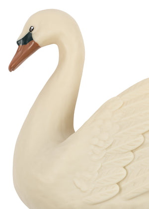LED-Wandlampe Schwan Beige