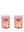 Konges Sløjd 2-Pack Glitzer-Becher Rose Cat