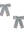 2-Pack Schleifen-Haarclips Juliette Silver
