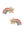 2-Pack Sternschnuppen-Haarclips Rainbow Star