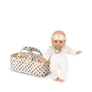 Konges Sløjd Babypuppe Lola mit Zubehör Coeur Coloré